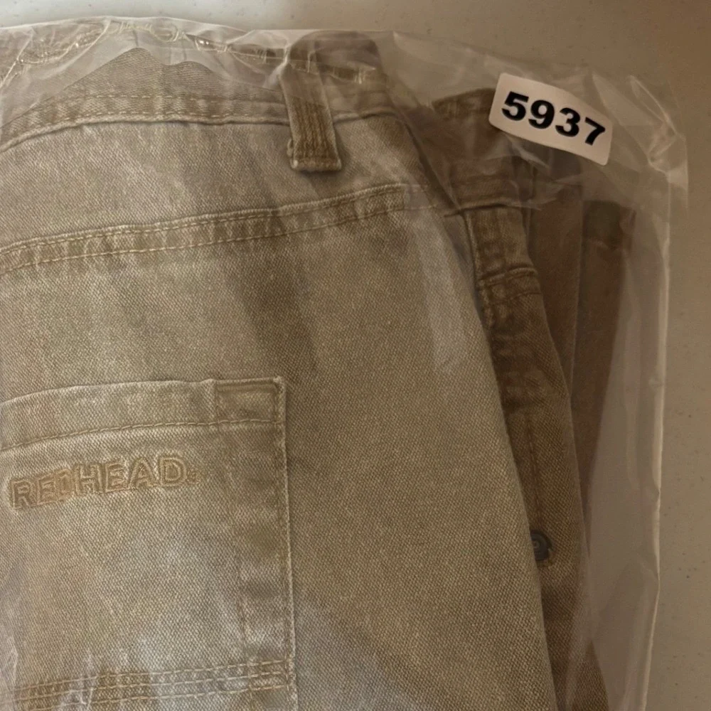 RedHead Men's Khaki Straight Leg Pants Casual Utility Gorpcore Workwear‎ 41x32